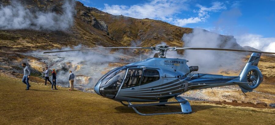 1-Hour Helicopter Tour in Iceland: The Geothermal Tour - Colorful mountains, hot springs, and volcanic ground