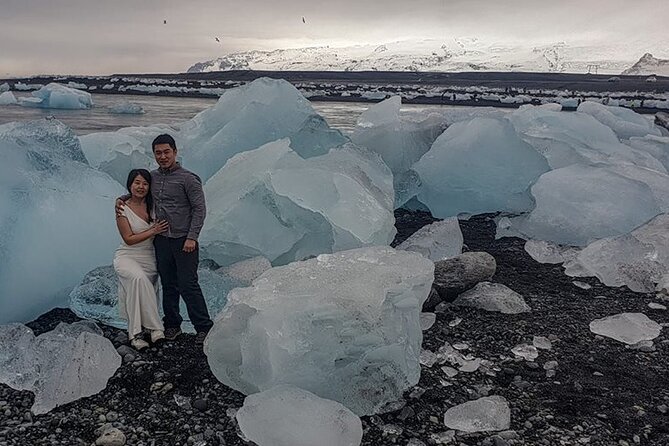 2-Day Blue Ice Cave, Glacier Lagoon and South Coast - Small Group - Jökulsárlón Glacier Lagoon and Diamond Beach