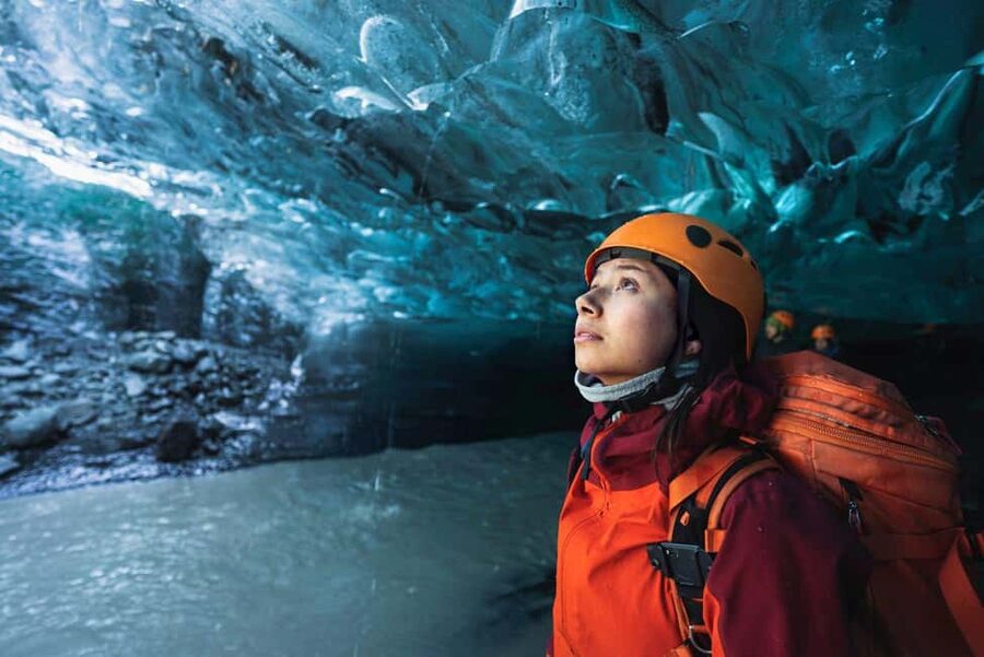2-Day South Coast, Blue Ice Cave, Glacier Lagoon Tour - Key points at a glance