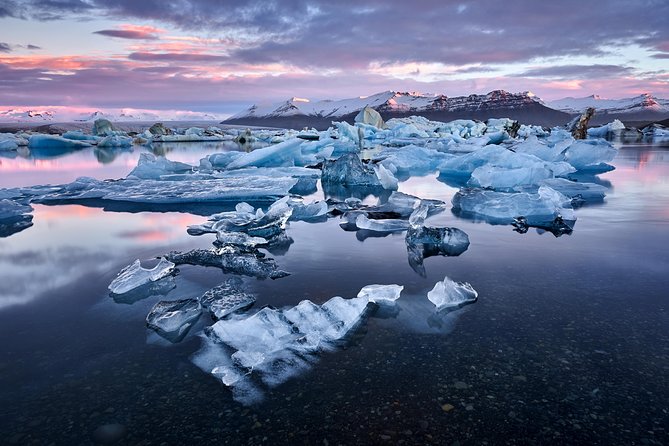 2-Day South Coast Waterfalls, Jokulsarlon Glacier Lagoon and Hike from Reykjavik - Reynisfjara, black sand and serious waves