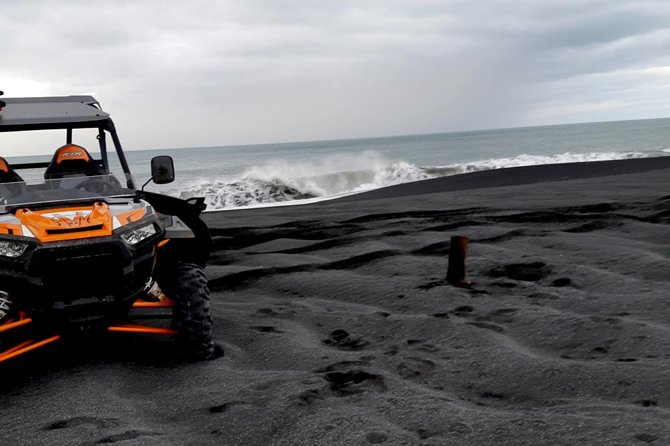 2-Hour Black Sand Beach Buggy Tour from Hella - Reaching the remote black sand beach