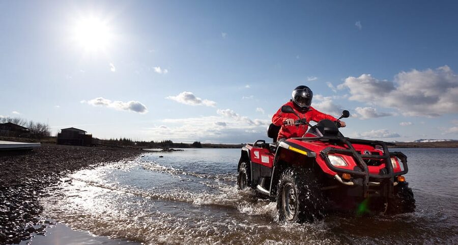 3-Hour Volcanic Springs ATV Adventure From Reykjavik - From Reykjavik pickup to the basecamp briefing