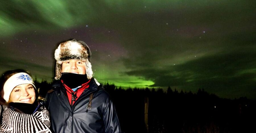 Akureyri: Hunt for the Northern Lights Photography Tour - Choosing a direction toward Lake Mývatn