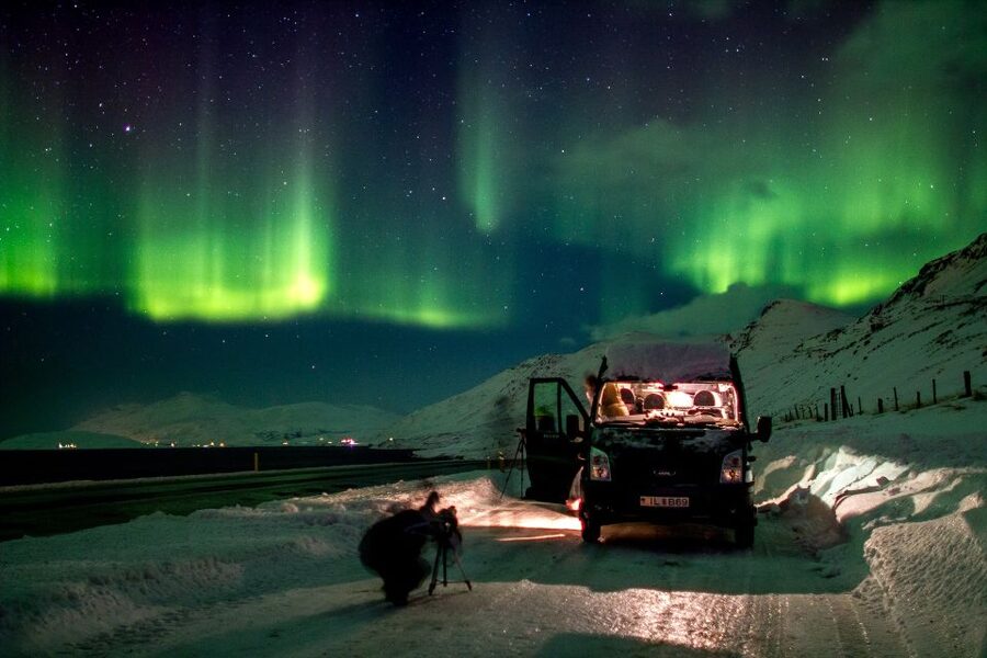 Akureyri: Northern Lights Photography Tour - Waiting beneath the Arctic sky