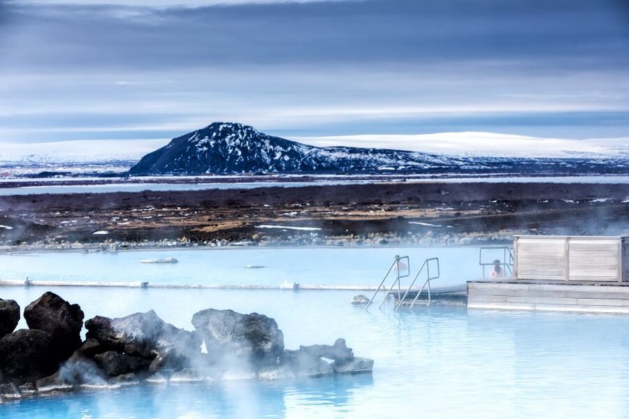 Akureyri Port: Myvatn Nature Baths & Godafoss Waterfall Tour - Skútustaðagígar and the strange shores of Lake Mývatn