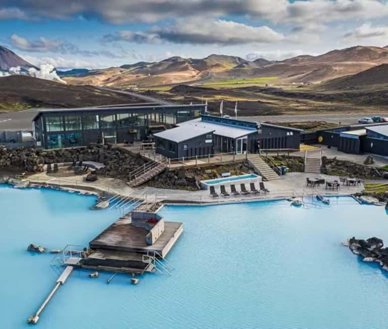 Akureyri Port: Myvatn Nature Baths & Godafoss Waterfall Tour - Meeting your bus at Akureyri port