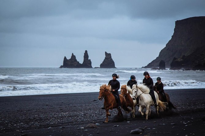 Black Sand Beach Horse Riding Tour from Vik - The route to Víkurfjara beach