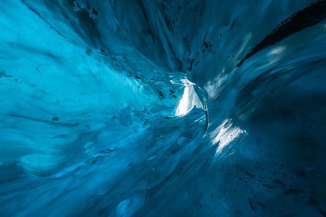 Blue Ice Cave Adventure - Leaving Hali in a Super Jeep