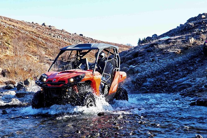 Buggy 'Lava Field Adventure' from Reykjavik - Hafravatn Lake and the geothermal stops