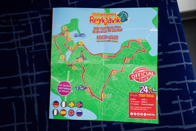City Sightseeing Reykjavik Hop-On Hop-Off Bus Tour: 24 or 48-Hour - The schedule is the real planning issue