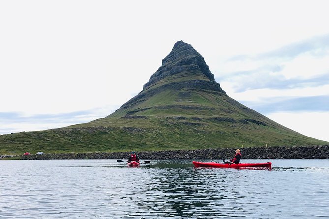 Classic Kayaking Adventure by Mt. Kirkjufell - From Sæból 18 to the launch point