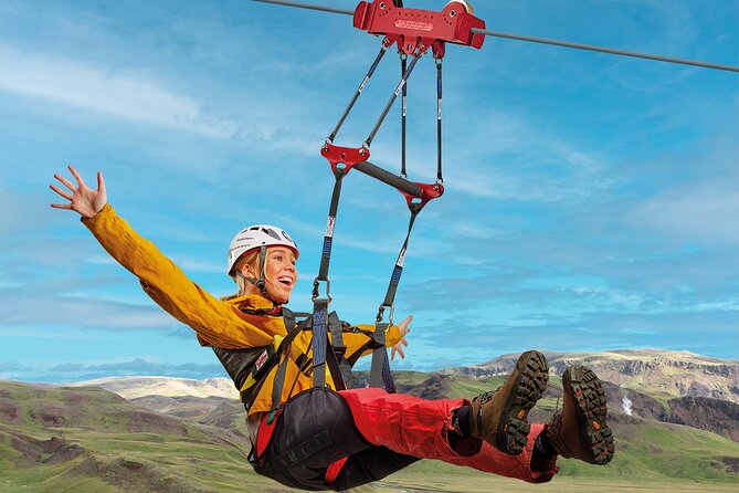 Conventional Ride (Free as a Bird) from Hveragerdi - Svartagljúfur gorge and the Reykjadalur setting