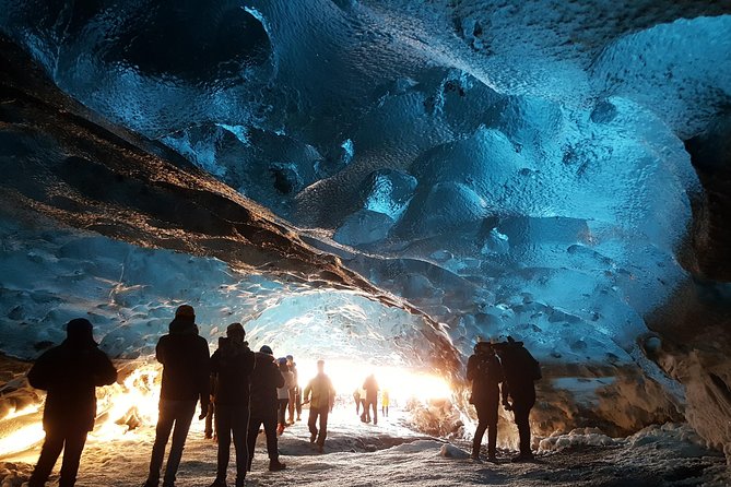 Crystal Ice Cave Adventure - Riding toward Vatnajökull in a Super Jeep