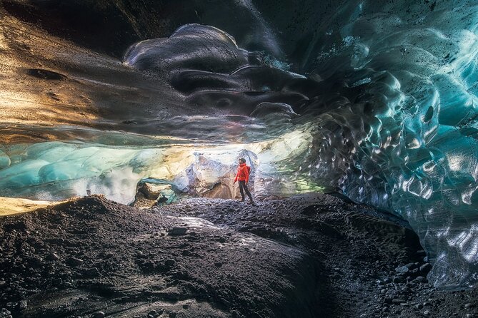 Crystal Treasures of Vatnajökull: Ice Cave Adventure - Entering a naturally formed ice cave