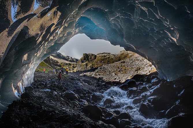 Demanding Glacier Hike and Ice Cave Half-Day Tour from Skaftafell - Entering the natural ice cave
