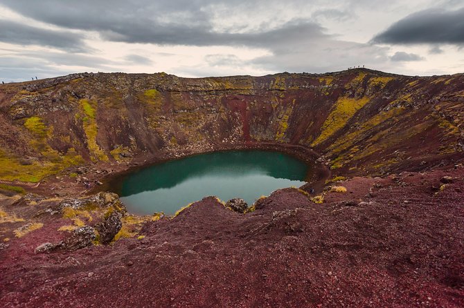 Exclusive Golden Circle: A Private Icelandic Adventure - Kerid crater and the red volcanic rim