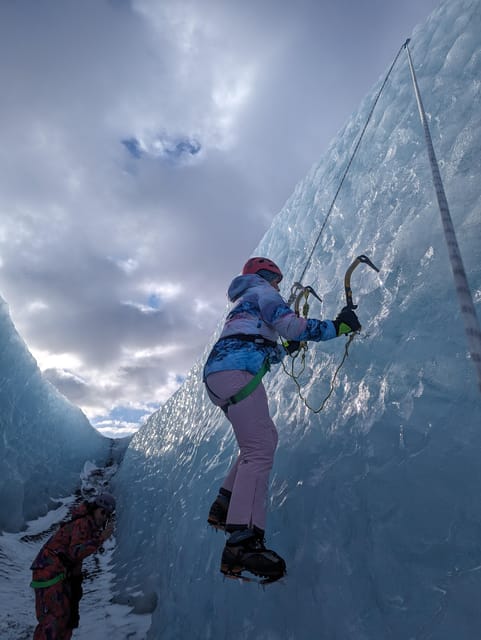 Exclusive Ice Climbing Experience on Sólheimajökull - Practicing real ice-climbing techniques