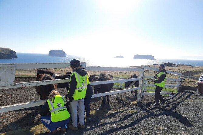 Eyjascooter volcano tour in Westman Island - A short practice session makes a difference