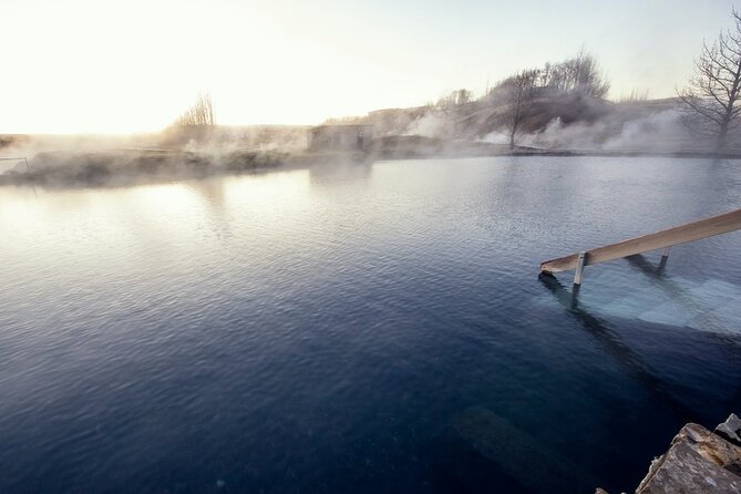 Fludir Secret Lagoon Admission Ticket Only - Crowds, atmosphere, and the word Secret