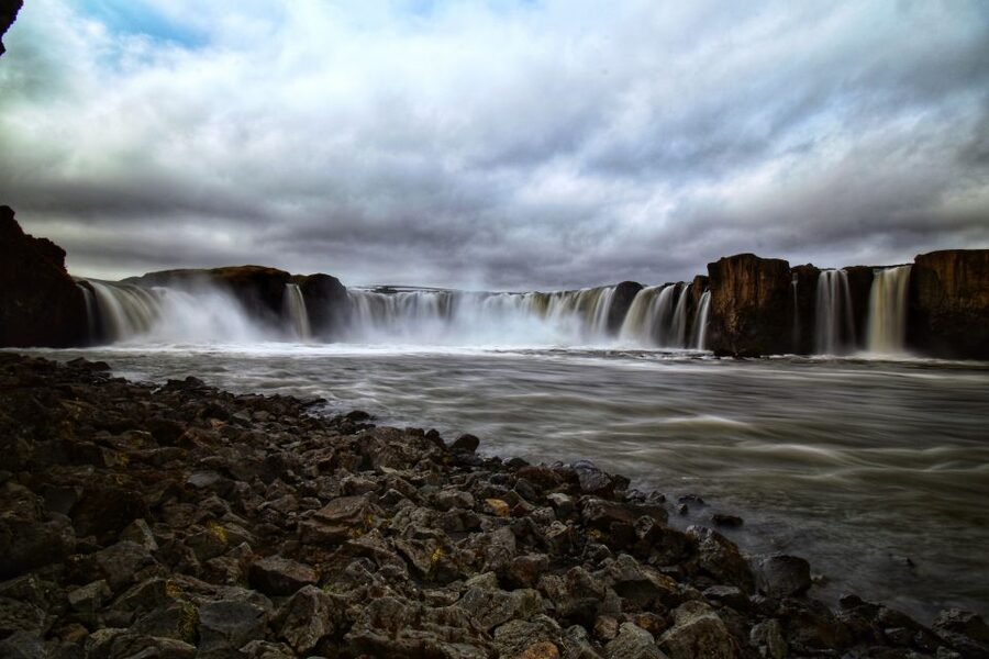From Akureyri: Godafoss Waterfall Guided Trip with Transfers - Leaving Akureyri by air-conditioned bus