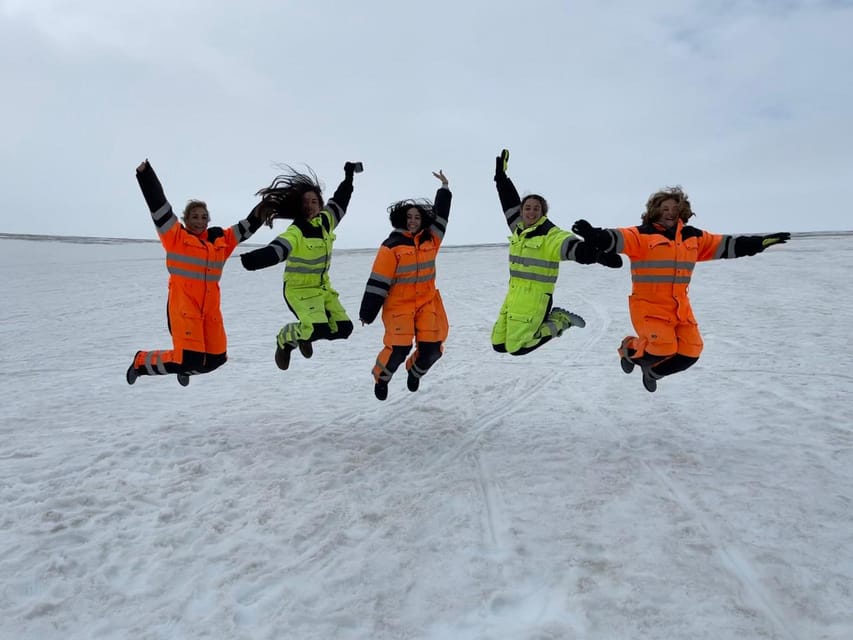 From Geysir: Snowmobile Adventure on Langjökull Glacier - The photo stop and Langjökull views