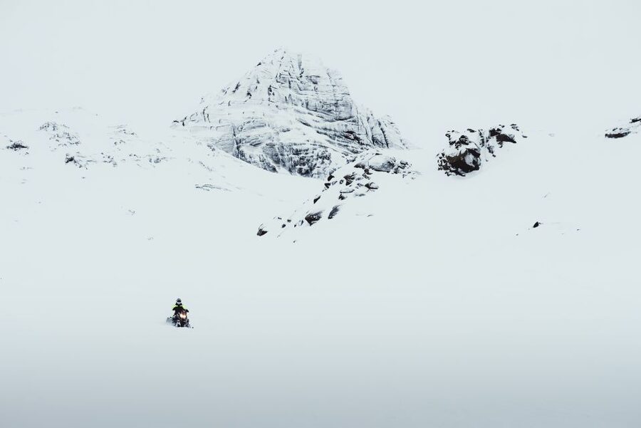 From Gullfoss: Glacier Rush on Langjökull Glacier - Why this is more than a standard snowmobile outing