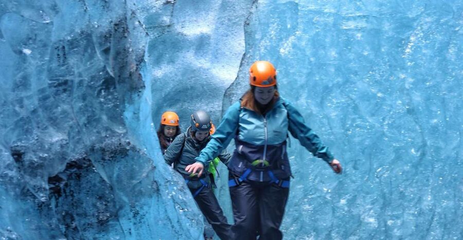 From Jökulsárlón: Ice Cave and Glacier Exploration Tour - Clothing and fitness matter more than enthusiasm