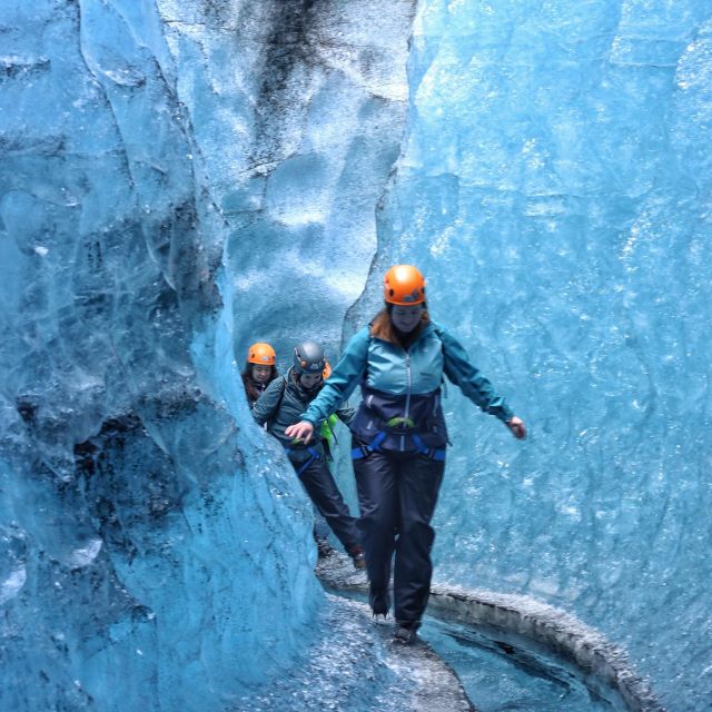 From Jökulsárlón: Ice Cave and Glacier Exploration Tour - The 10:00 AM meeting and 10:30 AM departure