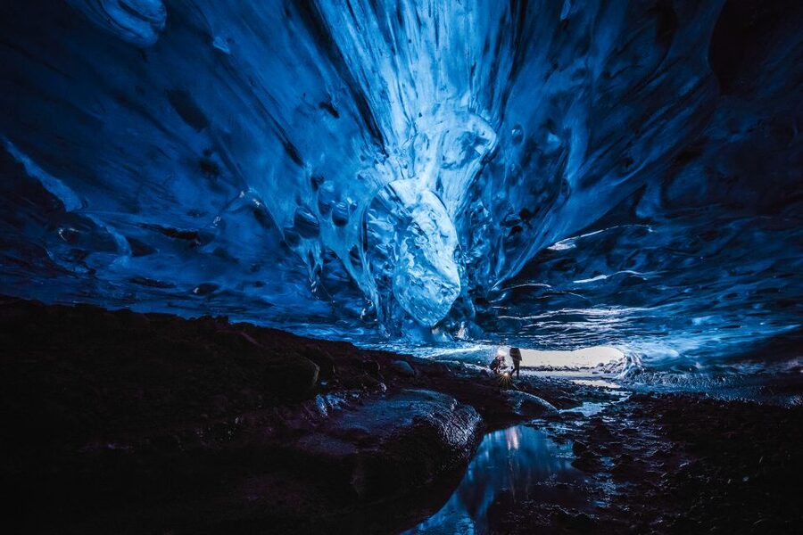 From Jökulsárlón: Vatnajökull Glacier Blue Ice Cave Tour - The return ride to Jökulsárlón