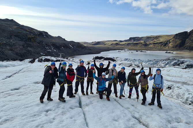 From Reykjavik: Glacier Hike, South Coast and Waterfalls Day Trip - Skógafoss: a powerful first waterfall