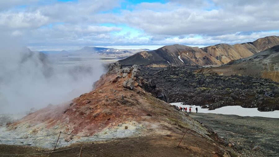From Reykjavik: Highlands Jeep Tour & Landmannalaugar Hike - Háifoss And Granni In A Layered Canyon