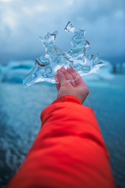 From Reykjavik: Jökulsárlón Glacier Lagoon and Diamond Beach - The optional boat ride through floating ice