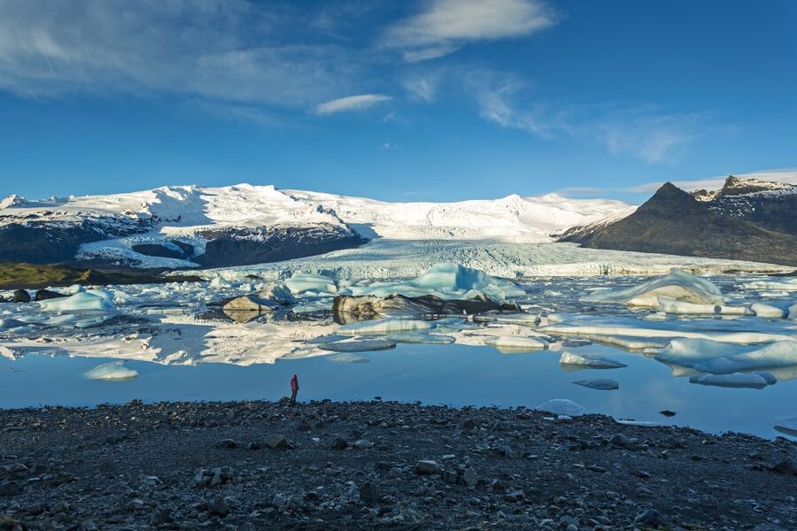 From Reykjavik: Jökulsárlón Glacier Lagoon and Diamond Beach - The first hours: Hvolsvöllur and the South Coast road