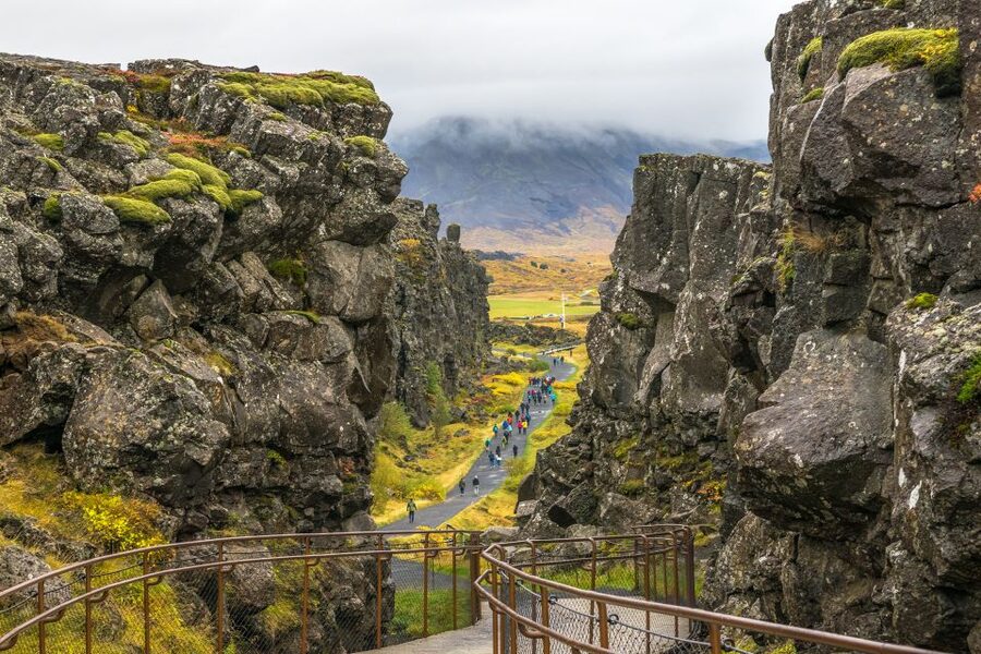 From Reykjavik: Private Golden Circle Day Tour by Jeep - Thingvellir: Iceland’s ground splitting apart