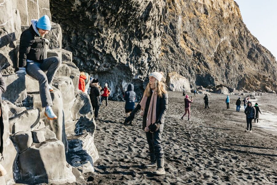 From Reykjavik: South Coast & Glacier Hike - Seljalandsfoss and the wet walk behind the falls