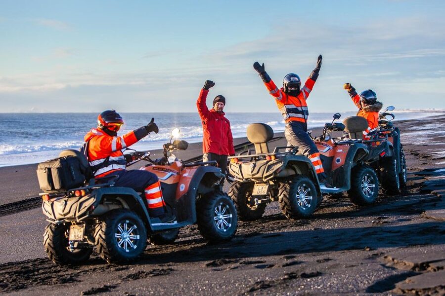 From Reykjavik: South Coast, Plane Wreck, & Beach ATV Tour - Skógafoss, the broad waterfall near the road