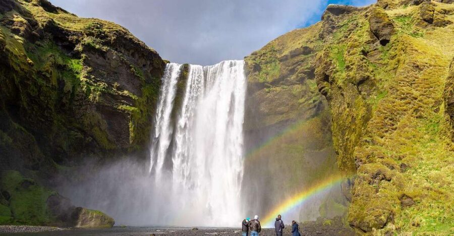 From Reykjavik: South Coast Tour & DC-3 Plane Wreck - Skógafoss and the power of falling water