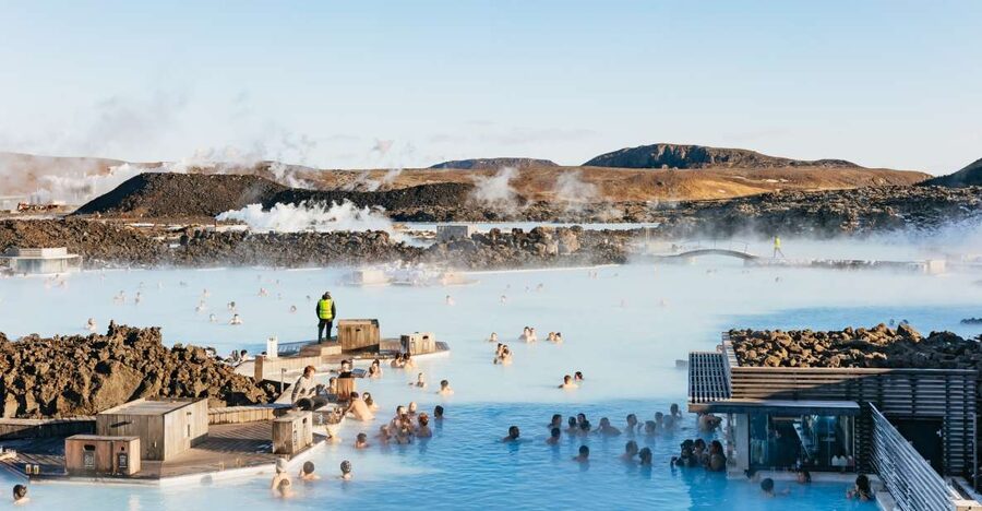 From Reykjavík: Volcanoes and Blue Lagoon Day Trip - Seltún: hot ground in a 15-minute walk