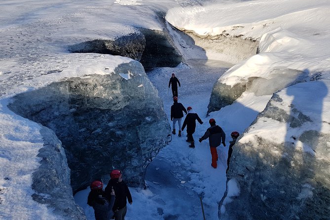 Frozen Wonders : Small Group Ice Cave Tour - Riding a glacier-ready super Jeep