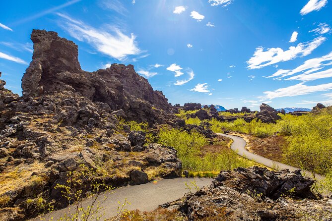 Full day Lake Myvatn Classic tour - Walking through Dimmuborgir’s lava towers and caves