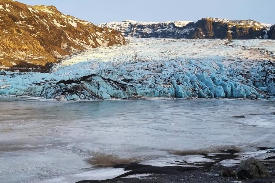 Glacier Hike, South Coast Iceland, Black Beach & Sky Lagoon - A glacier day with a warm ending