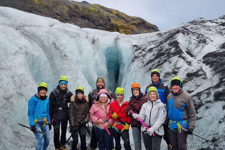Glacier Hike, South Coast Iceland, Black Beach & Sky Lagoon - Seljalandsfoss adds a short waterfall stop