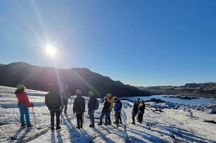 Glacier Hike, South Coast Iceland, Black Beach & Sky Lagoon - Finishing at Sky Lagoon instead of back in town