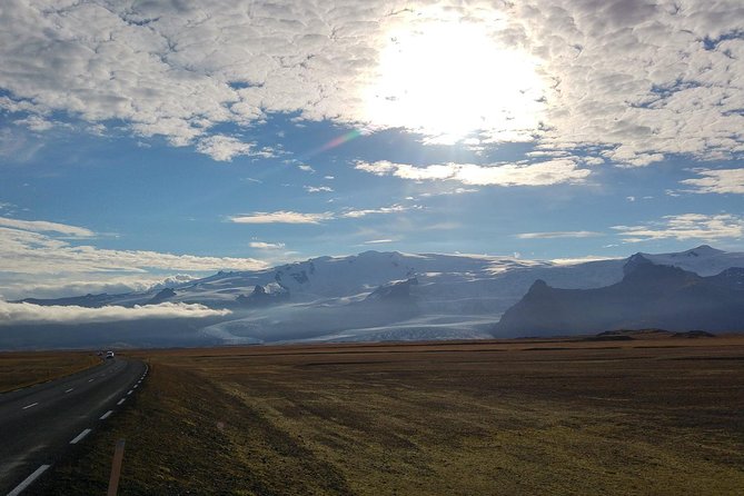 Glacier Lagoon, Diamond Beach, Black Sand Beaches and Waterfalls - Skógafoss, a waterfall you can approach