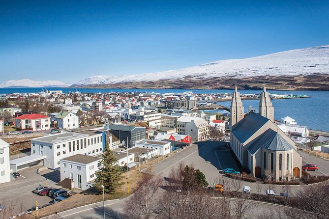 Goðafoss Waterfall from Akureyri Port - The coffee stop at Hotel Goðafoss