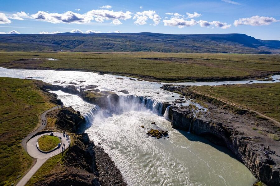 Goðafoss Waterfall Tour from Akureyri Port - Coffee, kleina, and a practical restroom stop