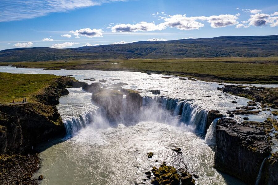 Goðafoss Waterfall Tour from Akureyri Port - The 45-minute ride through Eyjafjordur country