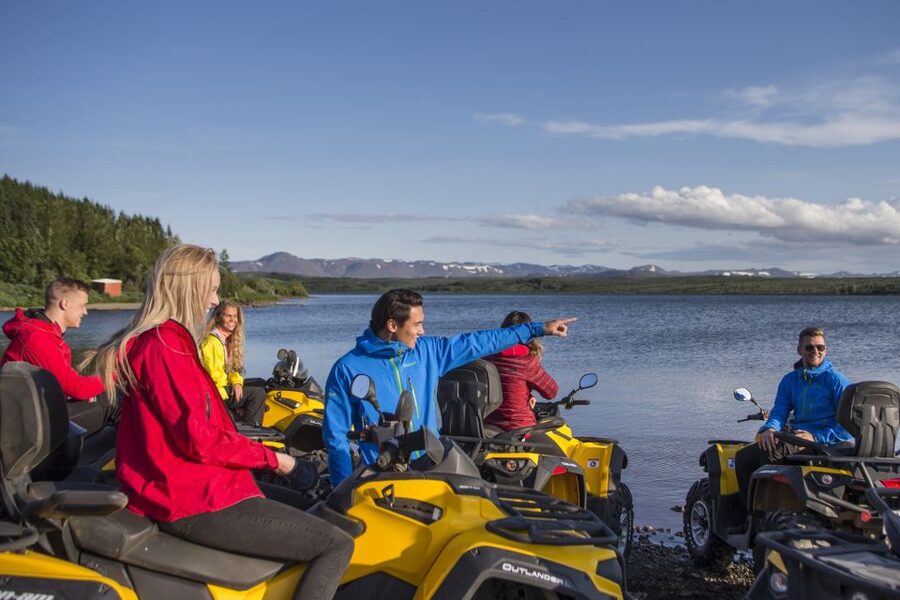 Golden Circle and ATV: Full-Day Combo Tour from Reykjavík - Starting near Reykjavík with a 30-minute safety briefing