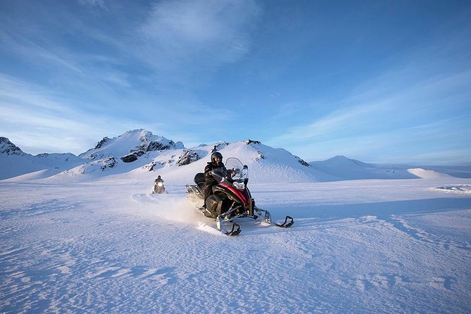 Golden Circle and Glacier Snowmobiling Day Trip from Reykjavik - Geysir’s steaming ground and sudden eruptions