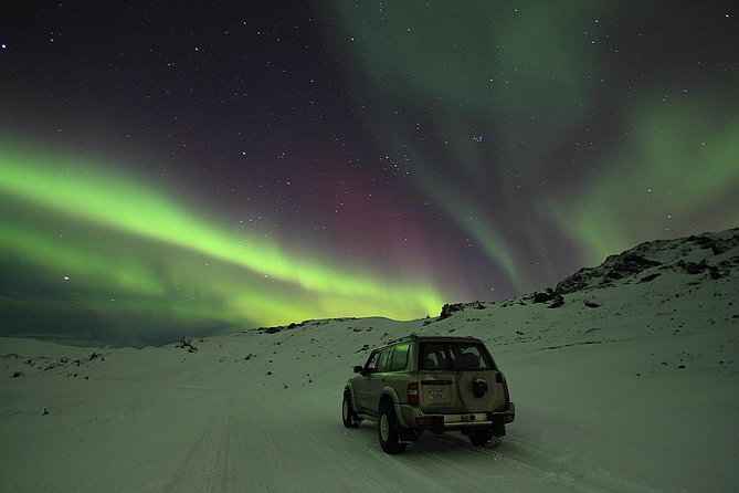 Golden Circle and Northern Lights Superjeep Tour from Reykjavik - Riding the six-person Superjeep